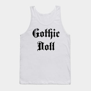 Gothic Doll Tank Top